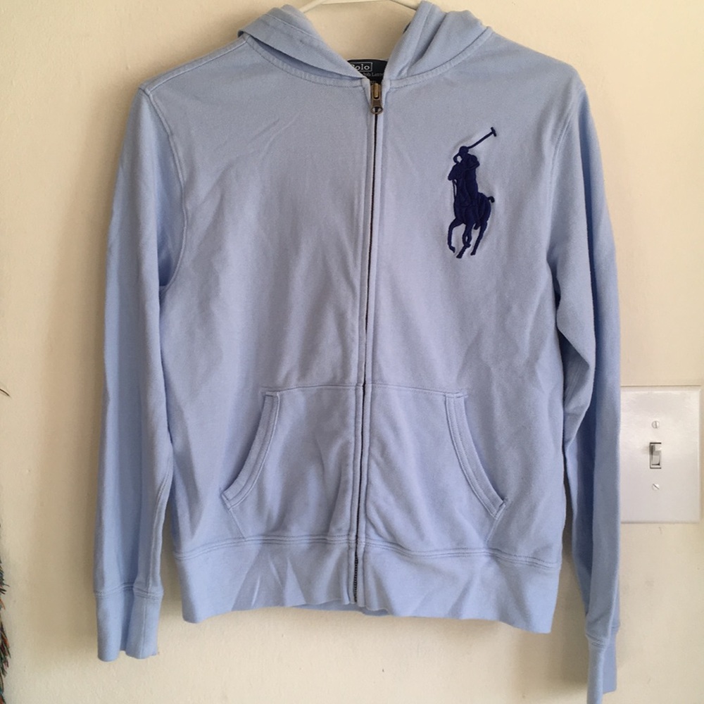 Long sleeve polo sweat shirt #Rn 41381